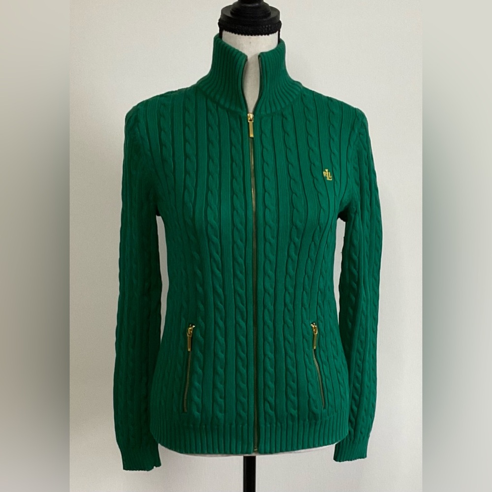 Ralph Lauren Emerald Knit Sweater